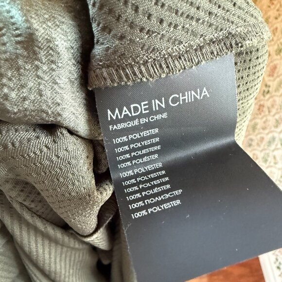 Club Monaco Seamed Bias Dress in Black Olive, Midi, Size 4, NWT - Picture 9 of 9